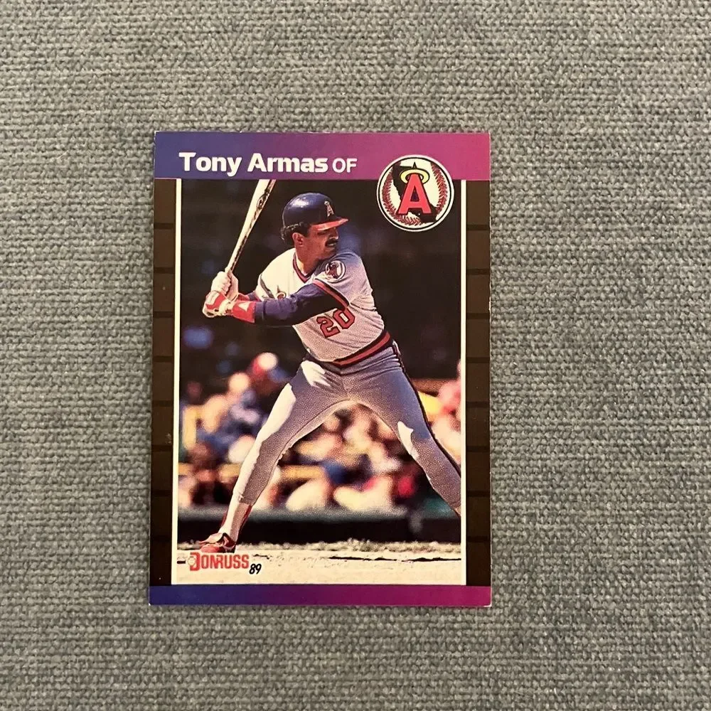 1989 Donruss Anaheim Angels Baseball Card Trading Card